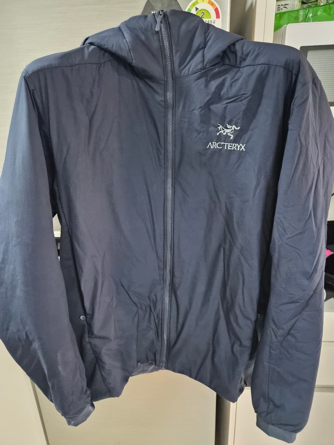 아크테릭스 아톰LT 후디 킹피셔 L사이즈 판매 상품이미지1