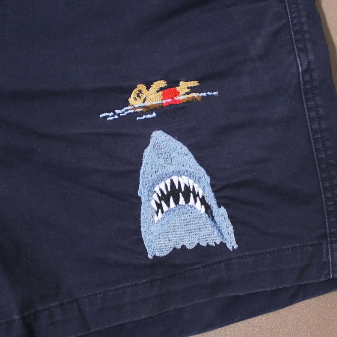 Polo 폴로 랄프로렌 네이비 샤크 지수 반바지 상품이미지3