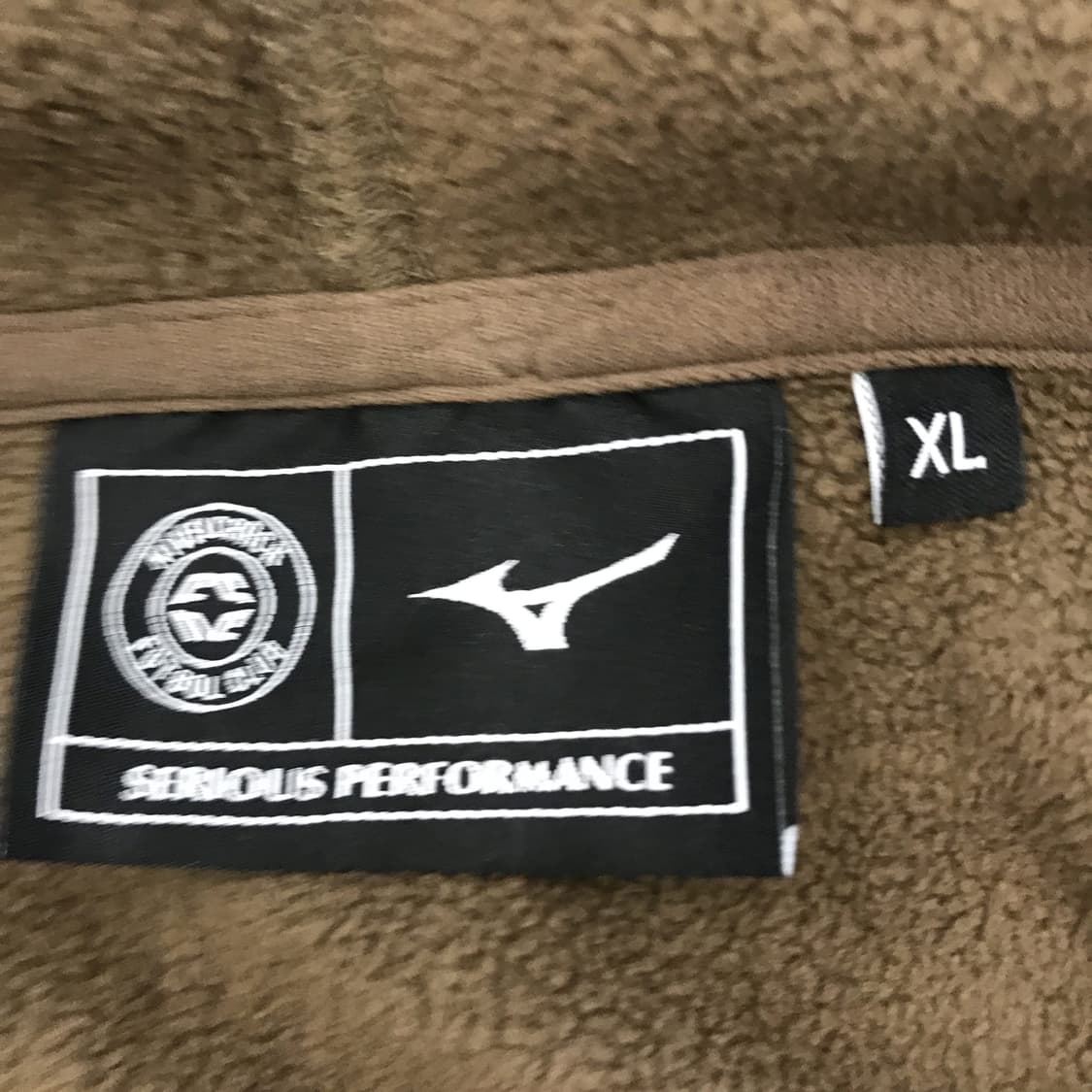 미즈노 x 니벨크랙 플리스 후드집업 브라운 [XL] 상품이미지4