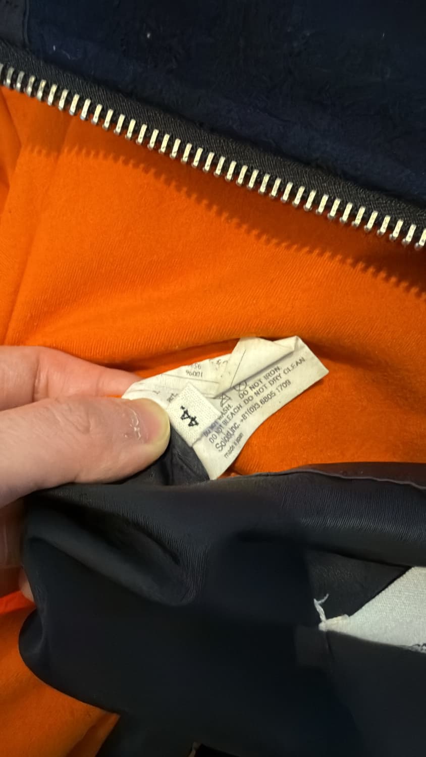 [44] 솔로이스트 이중봄버 네이비 상품이미지6