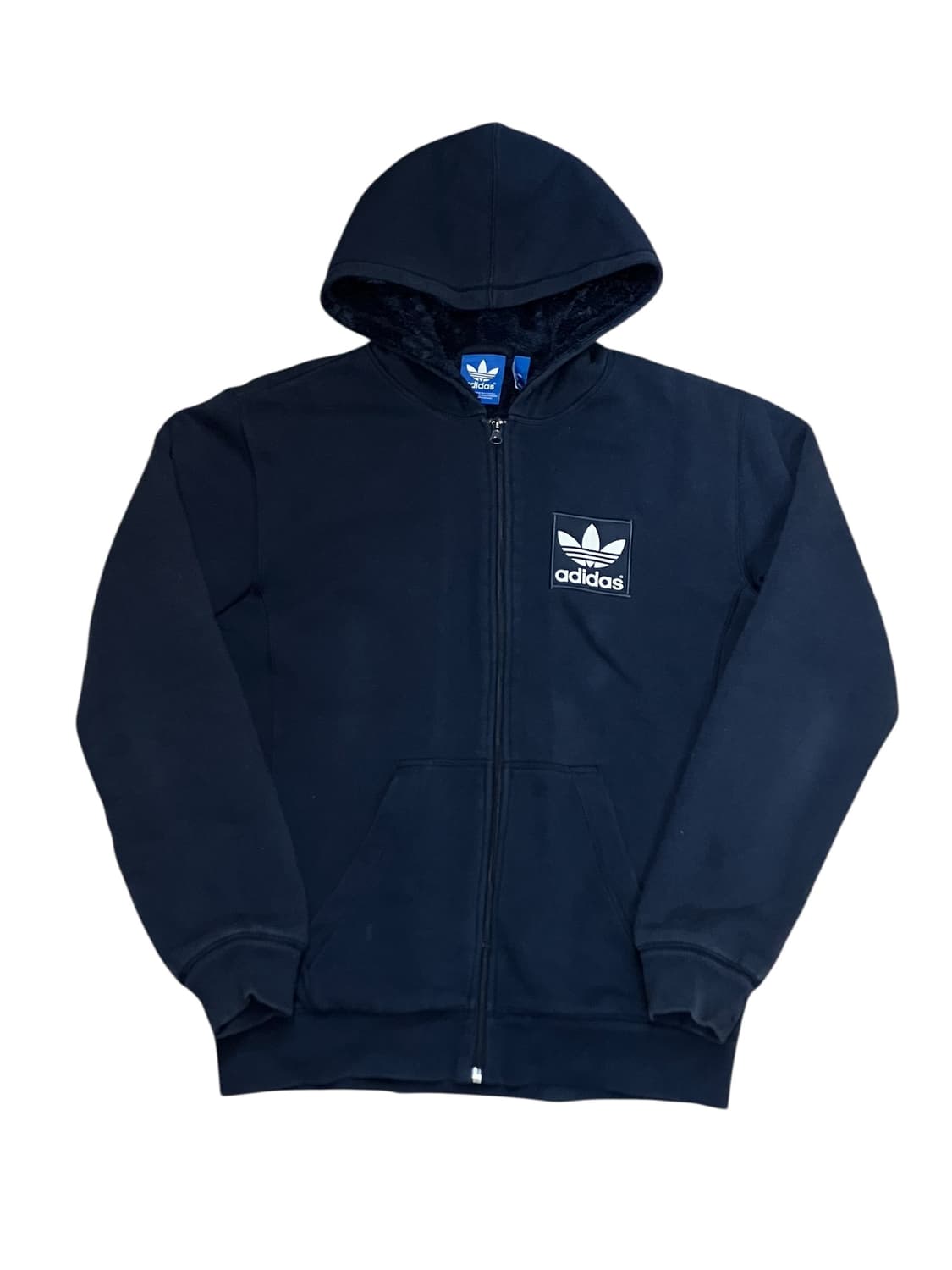 아디다스 퍼 후드집업 네이비 85 #csz2517 상품이미지3
