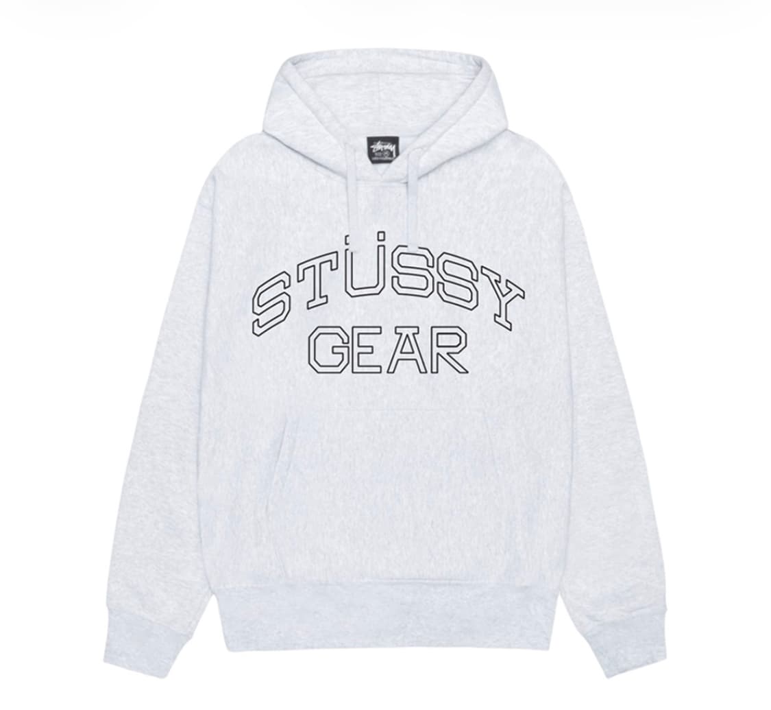 스투시 기어 후드티 멜란지 상품이미지1