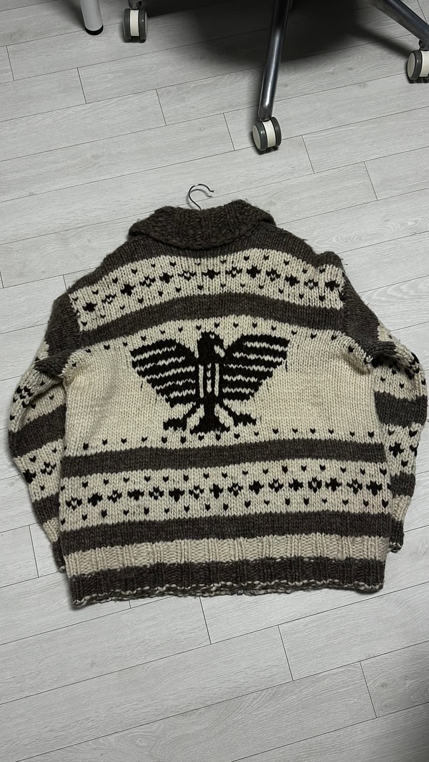 빈티지 Cowichan 코위찬 니트 가디건 상품이미지2