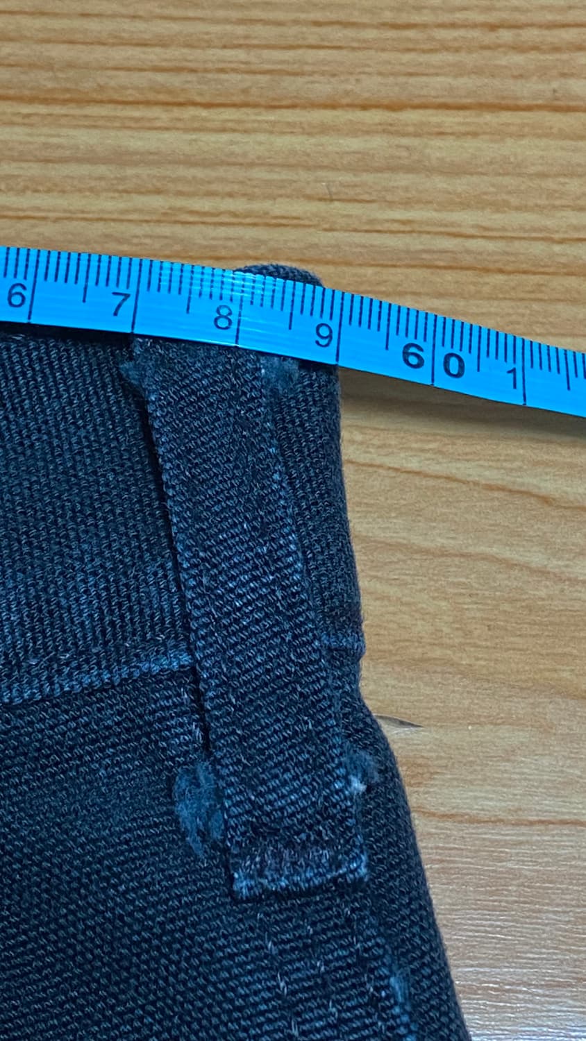 칼하트 B01 BLK 더블니 카펜터 팬츠 48x30 상품이미지6