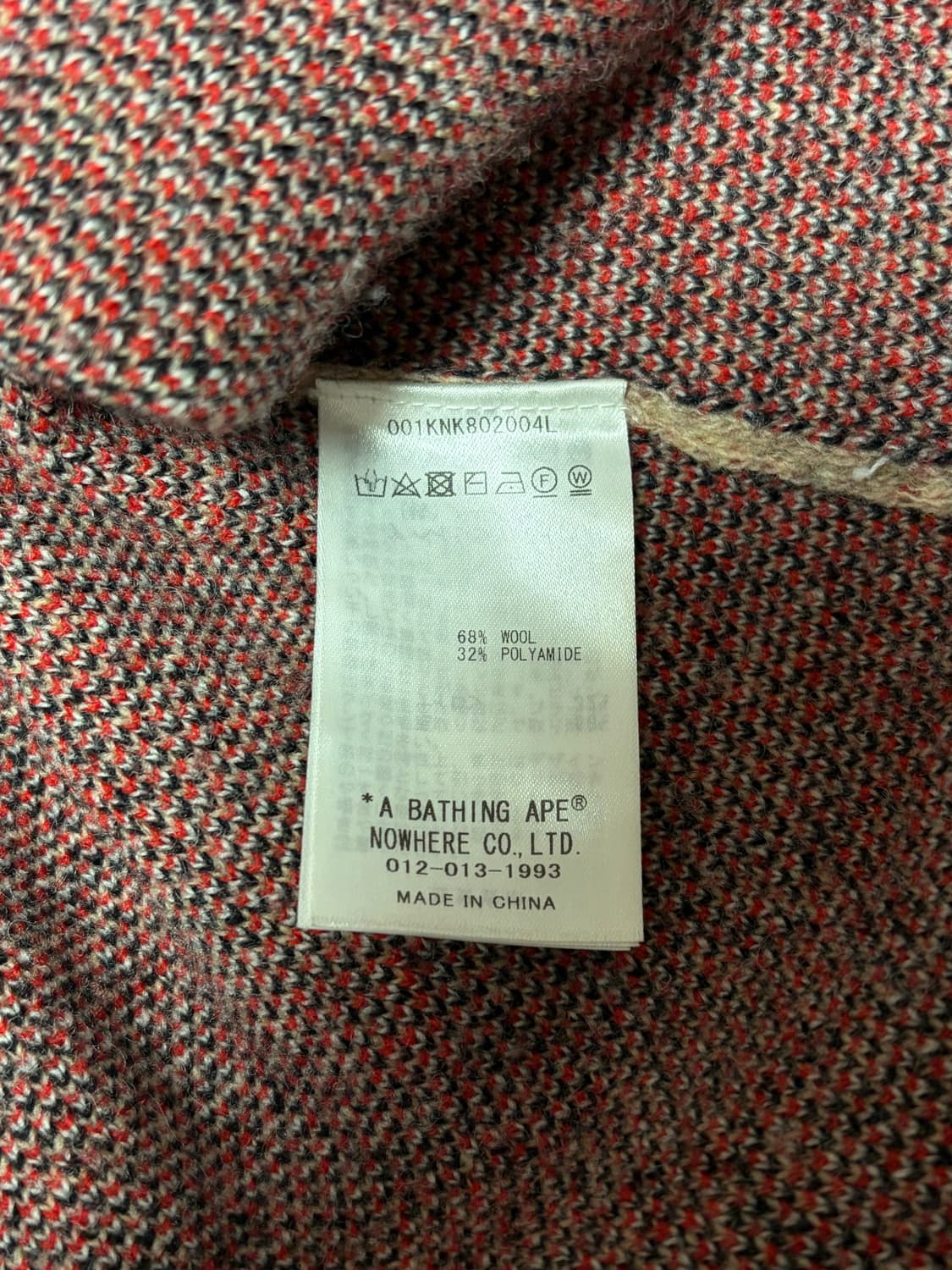 [ 베이프 ] 샤크 헤드인타르시아 스웨터 (샤크니트) 상품이미지6