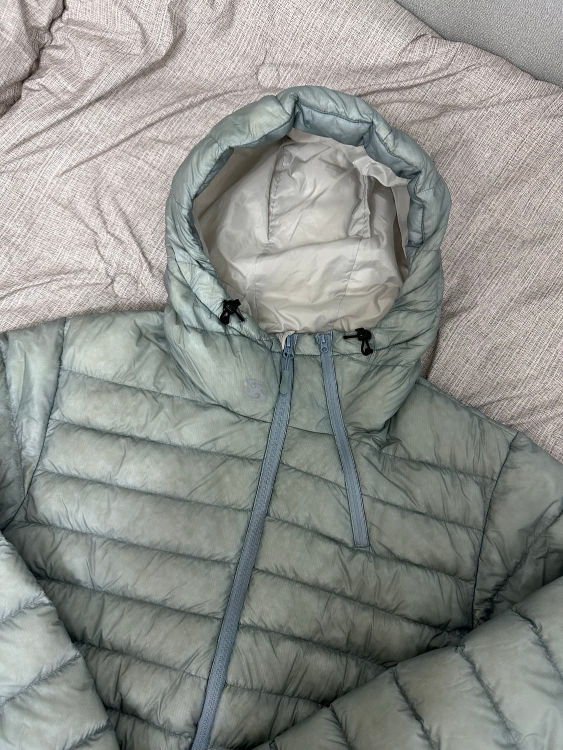 산산기어 서픽스 퍼퍼 자켓 스카이블루 23fw 2사이즈 상품이미지3