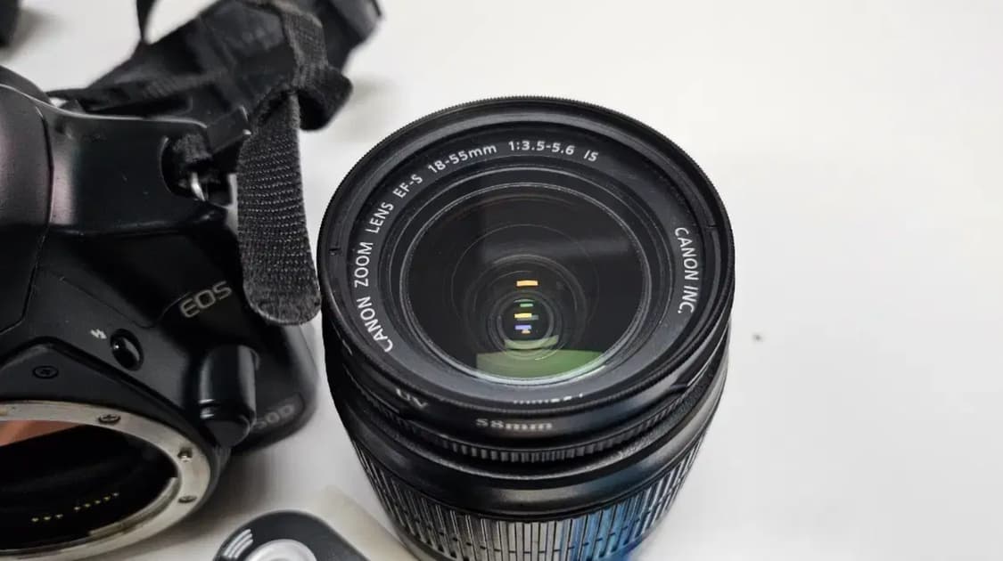 작례O 풀파츠 세트 캐논 eos 450d+렌즈+필터 등 디지털카메라 빈티 상품이미지8