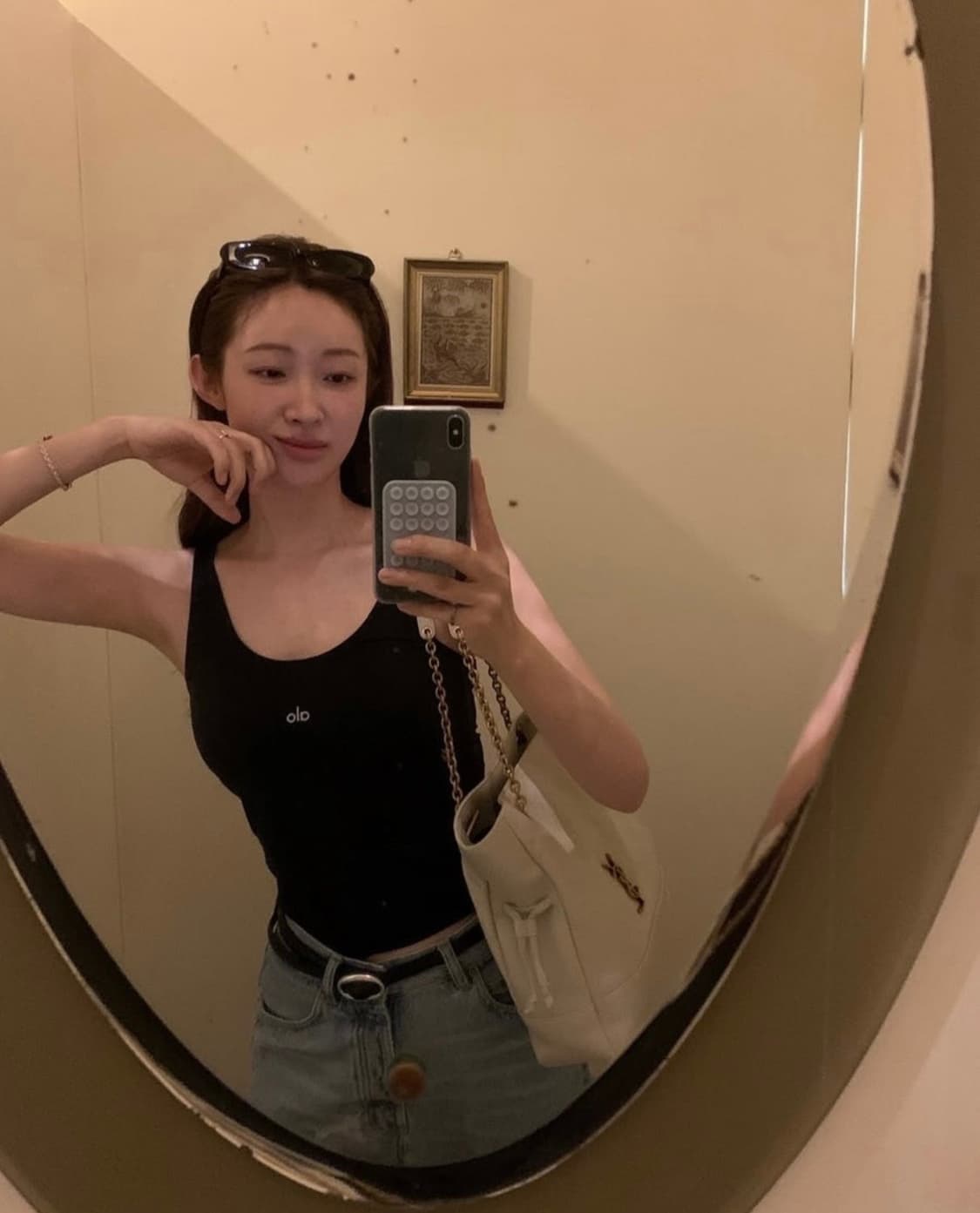 알로 요가 alo Ribbed Prosper Tank 나시 탱크 XXS 상품이미지1