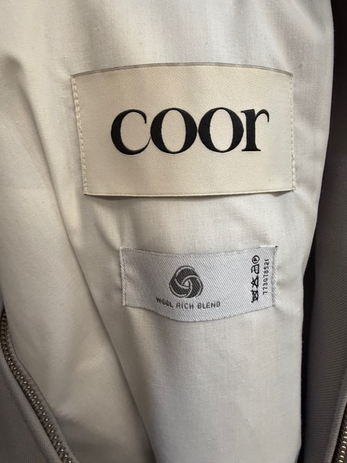 쿠어 울 블루종 자켓  상품이미지5