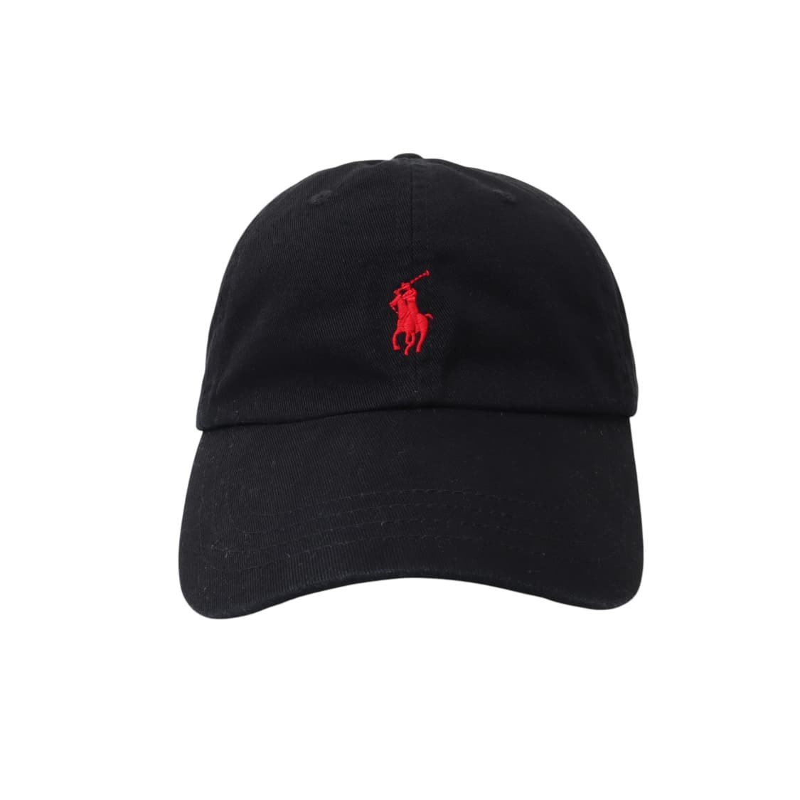 폴로 랄프로렌 QR 블랙 레드포니 볼캡 상품이미지3
