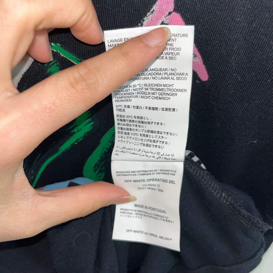 오프화이트 19ss 키스 반팔 상품이미지7