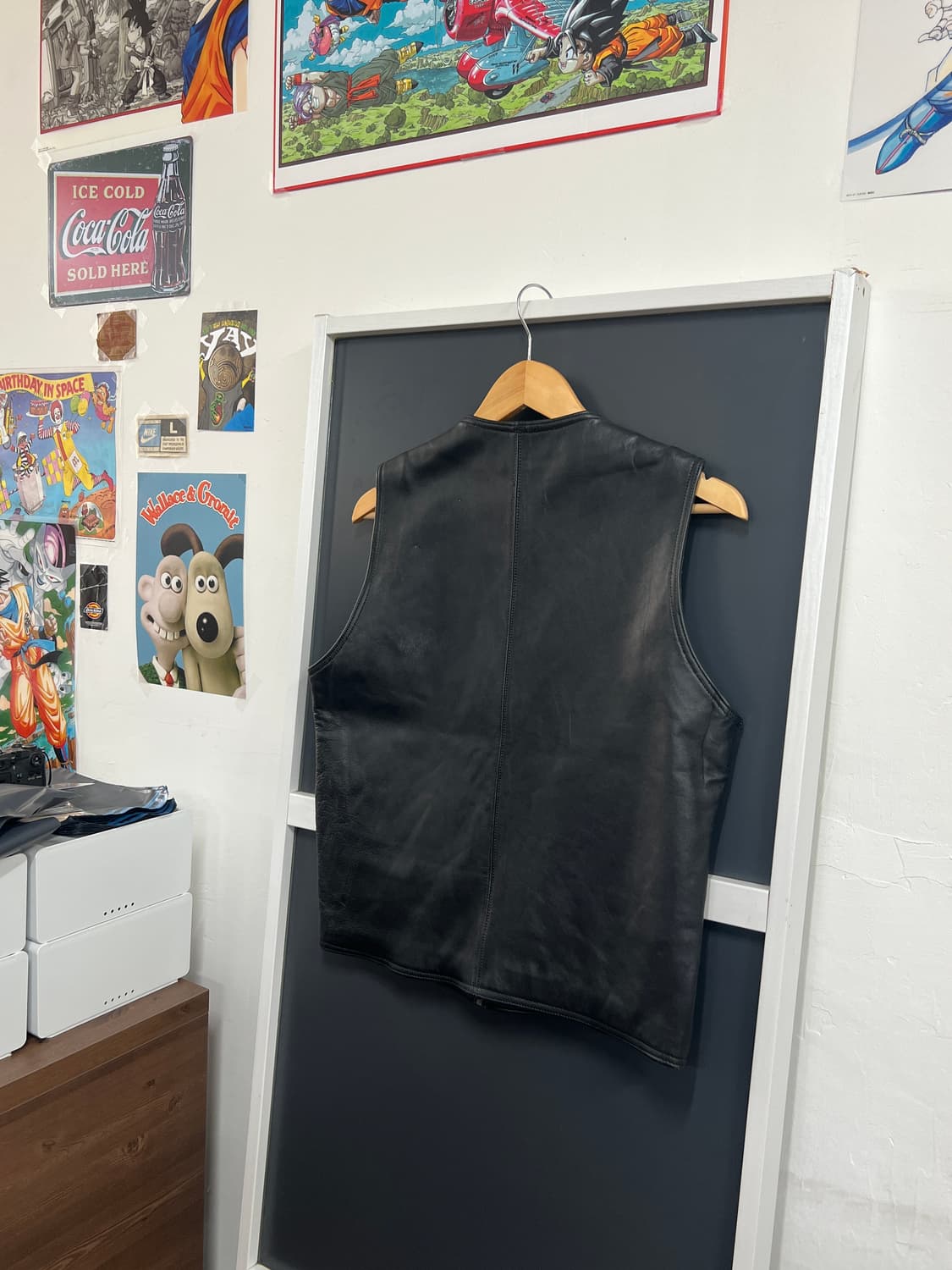 Harley Davidson 할리데이비슨 카우레더 바이커 조끼 베스트 상품이미지10