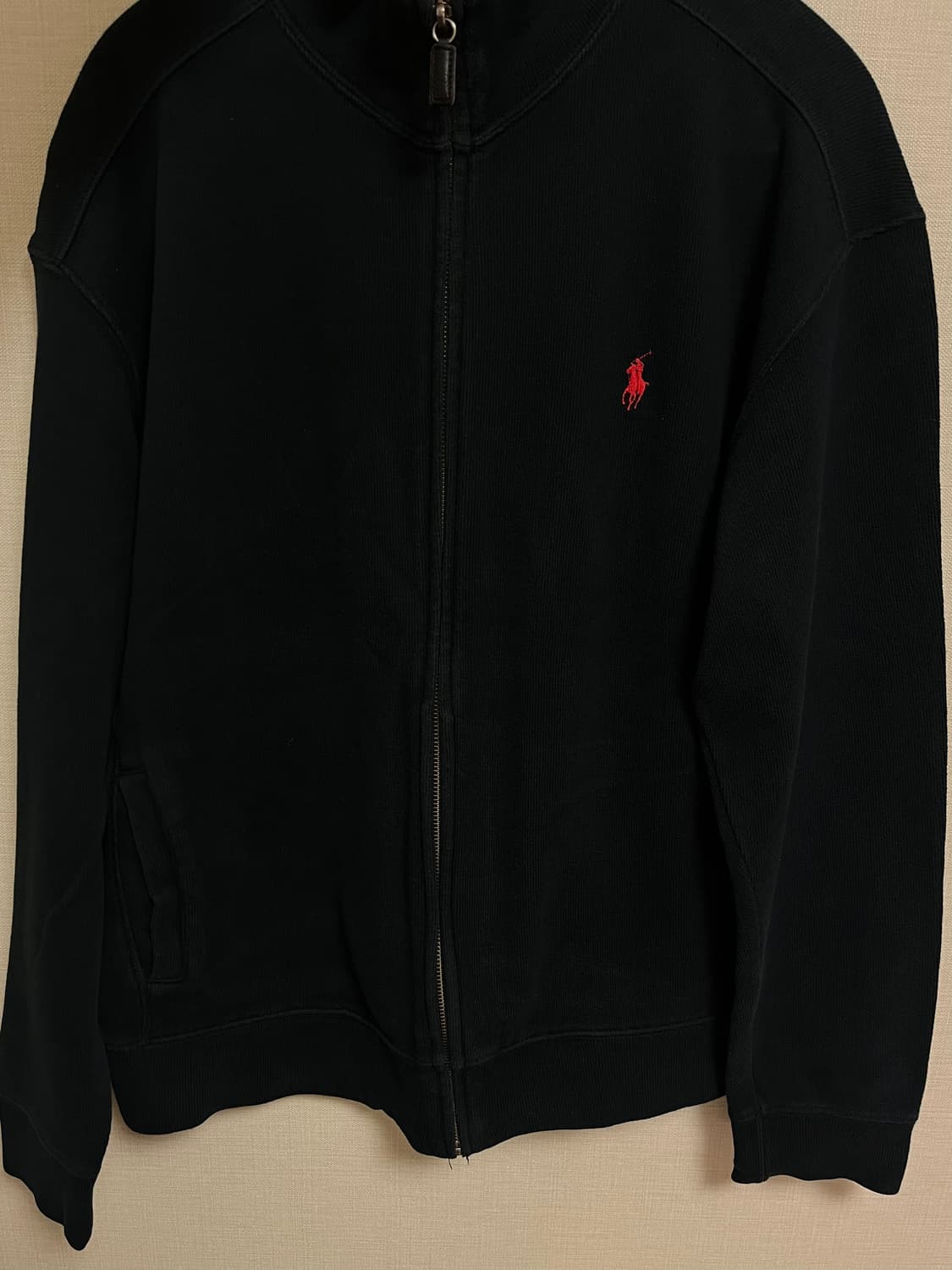 폴로 랄프로렌 레드포니 집업 블랙 상품이미지2