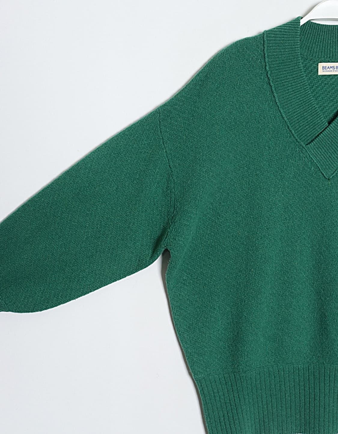 BEAMS BOY Boxy-Fit V-Neck Knit 상품이미지3