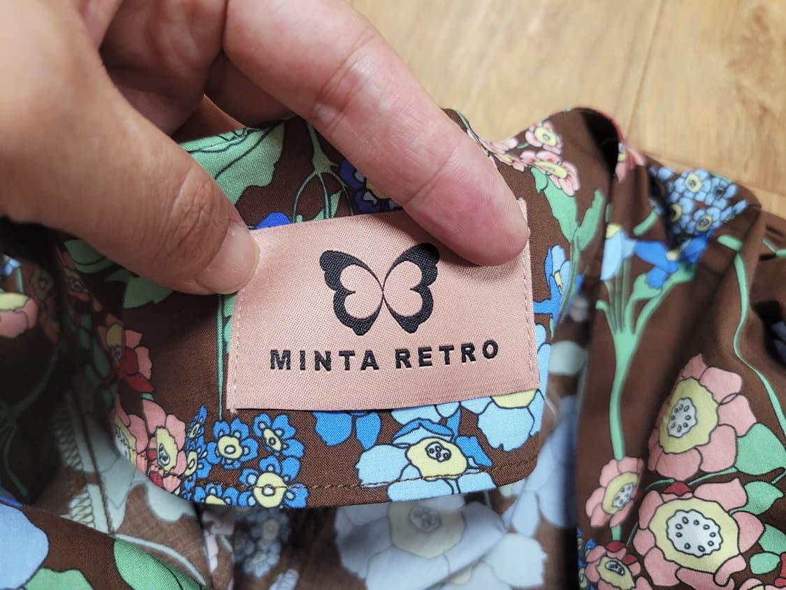 민타레트로(MINTA RETRO) 벨라 코튼원피스 55-66 새상품 상품이미지8