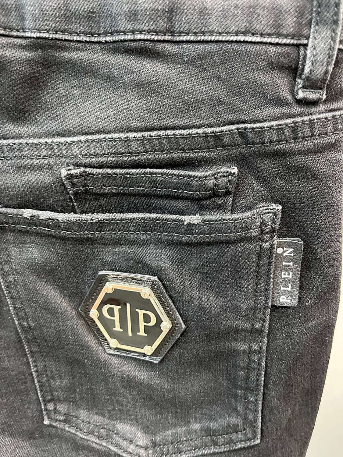 31-32) 필립플레인 스판 블랙진  상품이미지5