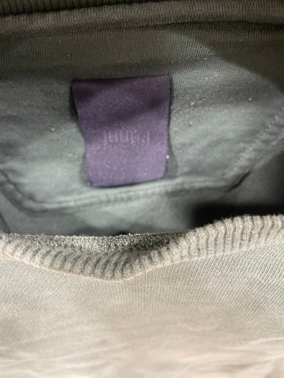 준지 오버핏 ma-1 맨투맨 상품이미지3