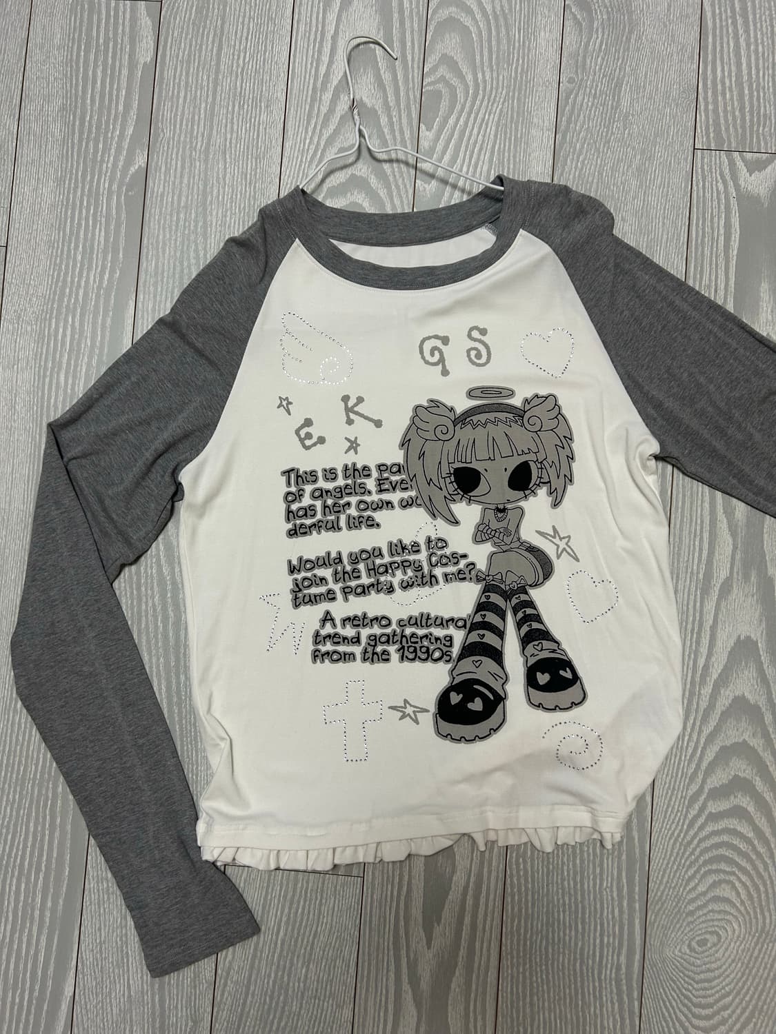 Asaky Prezaky 아세키 프레자키 롱슬리브 상품이미지1