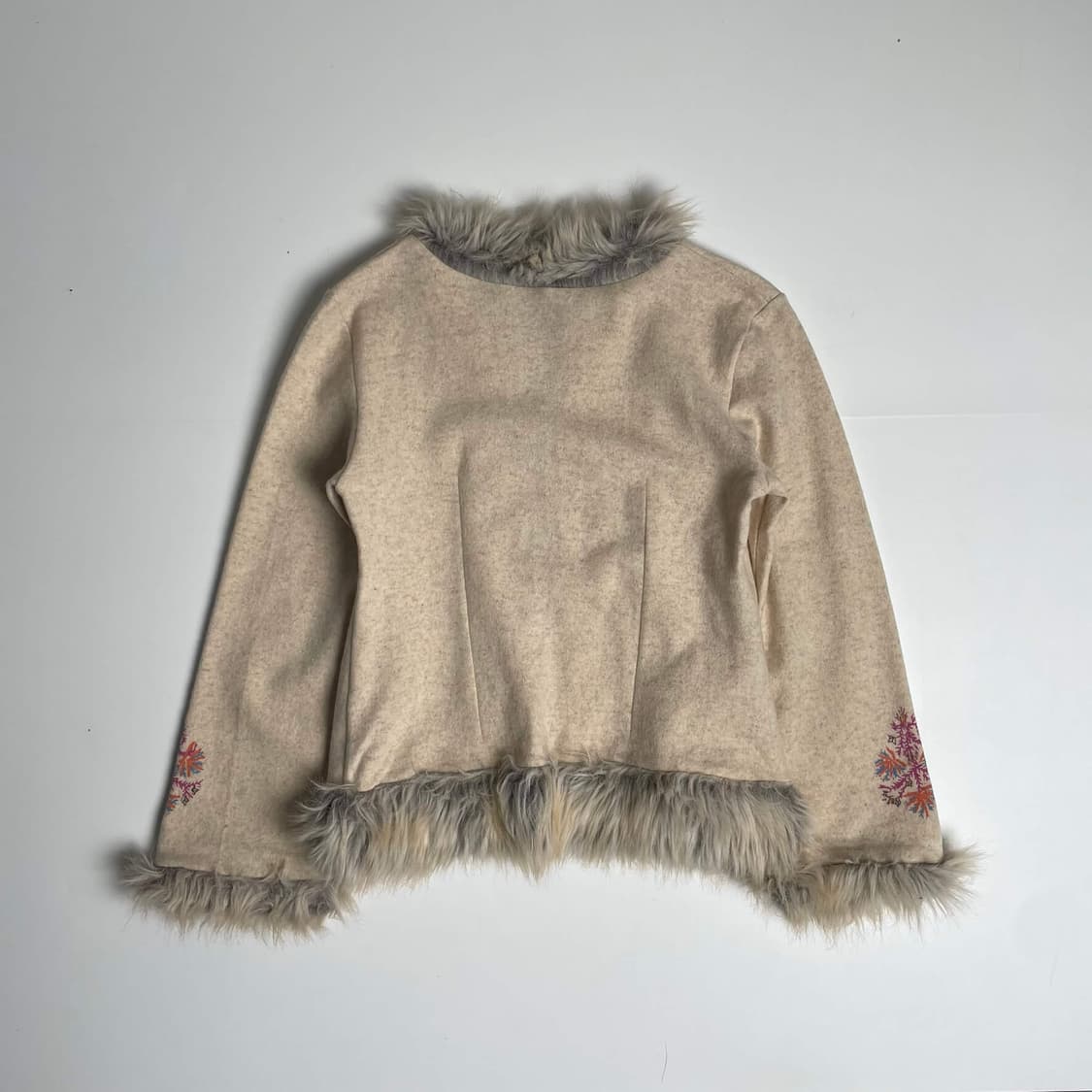 Morgan 울 블렌드 퍼 가디건 (france made) 상품이미지6