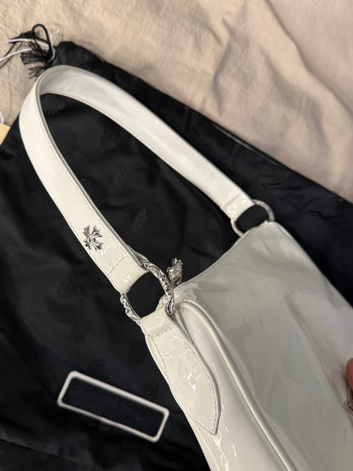 크롬하츠 가방 치킨 너겟백 화이트 상품이미지2