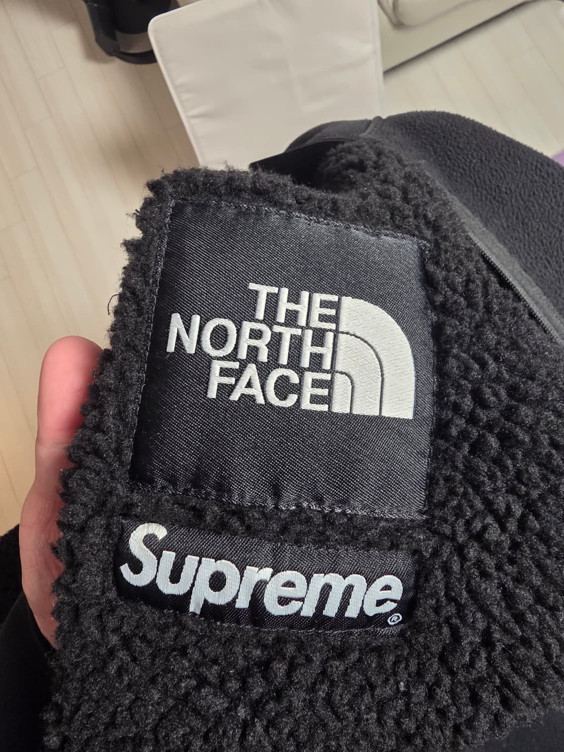 슈프림 × 노스페이스 S로고 후리스 XL 상품이미지6