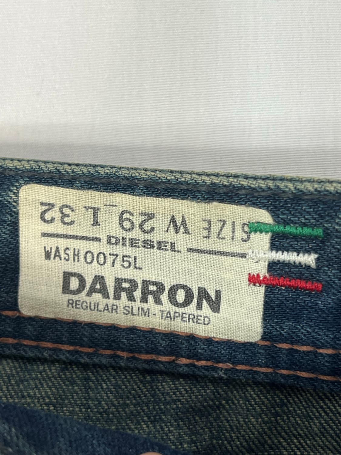 디젤 워싱 데님 청바지 상품이미지5