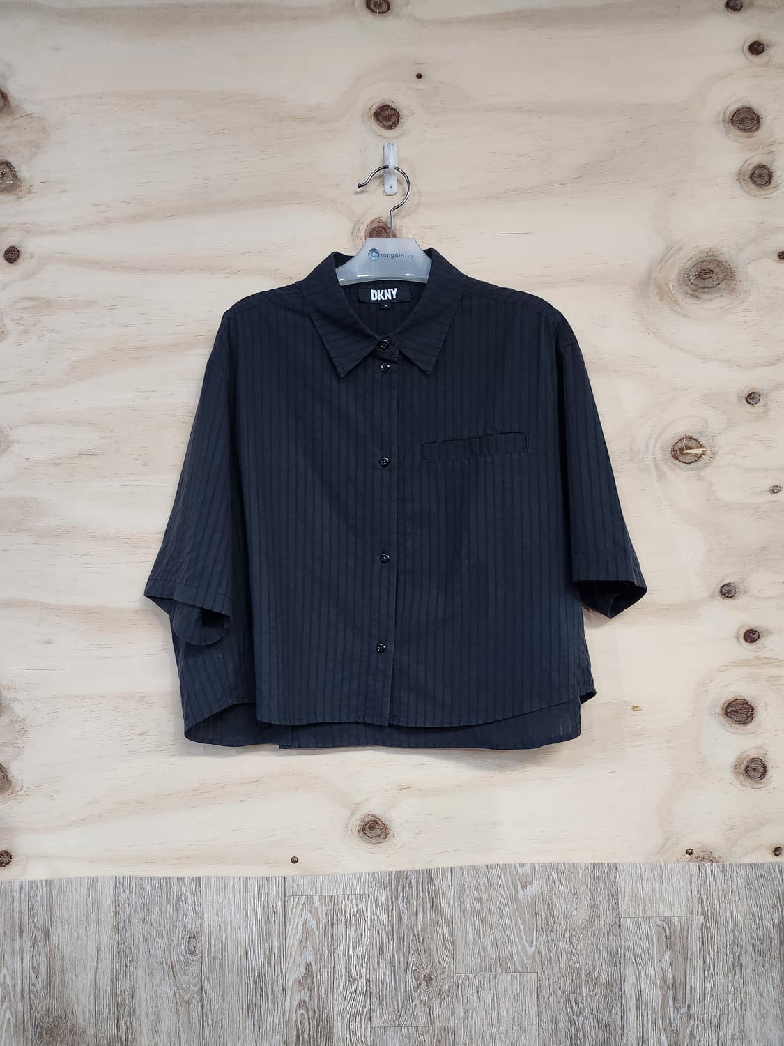 117) DKNY 스트라이프 반팔 셔츠 상품이미지1