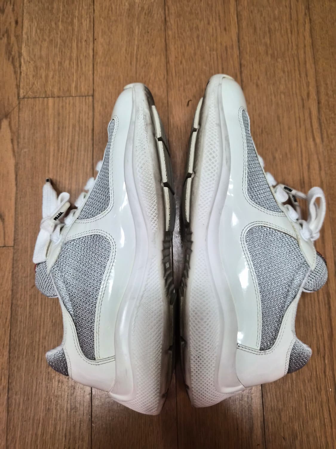 (정품) 프라다 아메리카컵 스니커즈 35.5 (명품 여성 신발 운동화) 상품이미지6