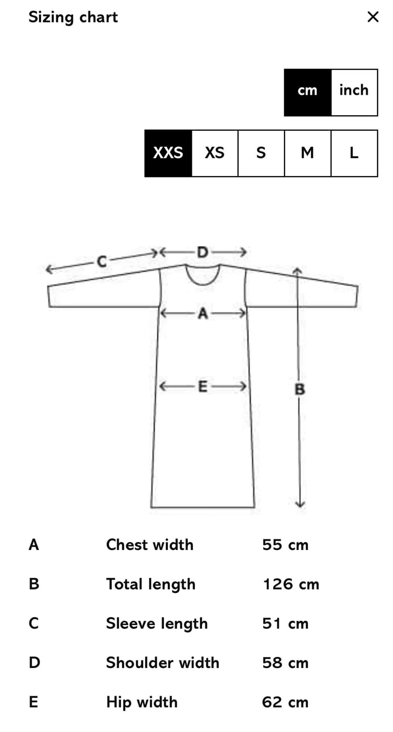 [XXS,XS,S]베이스레인지 25fw Shaw 랩 원피스/오프화이트 상품이미지7
