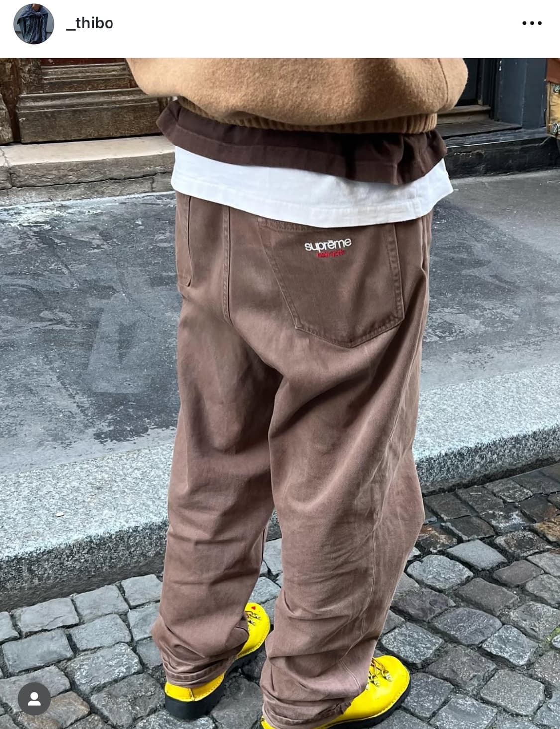 [30] Supreme Baggy Jean Black 슈프림 배기진 상품이미지5