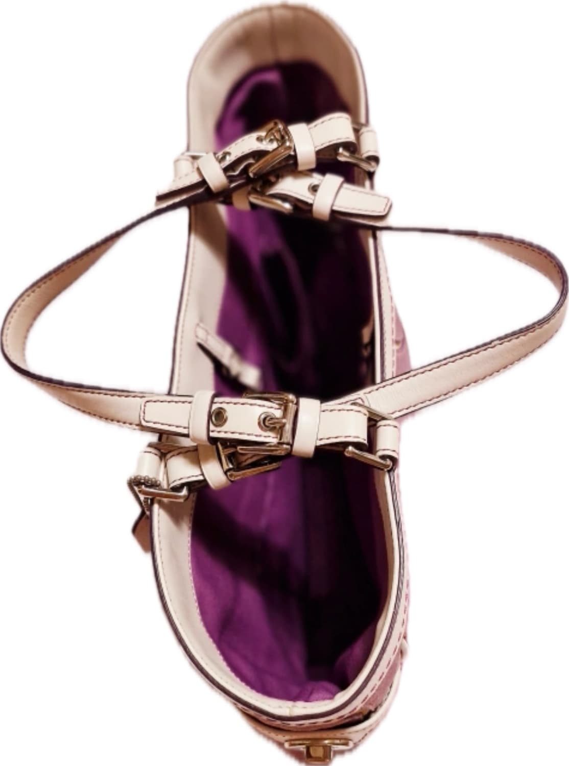 Y2k 빈티지 코치 단종 희귀템 라일락 백  상품이미지4