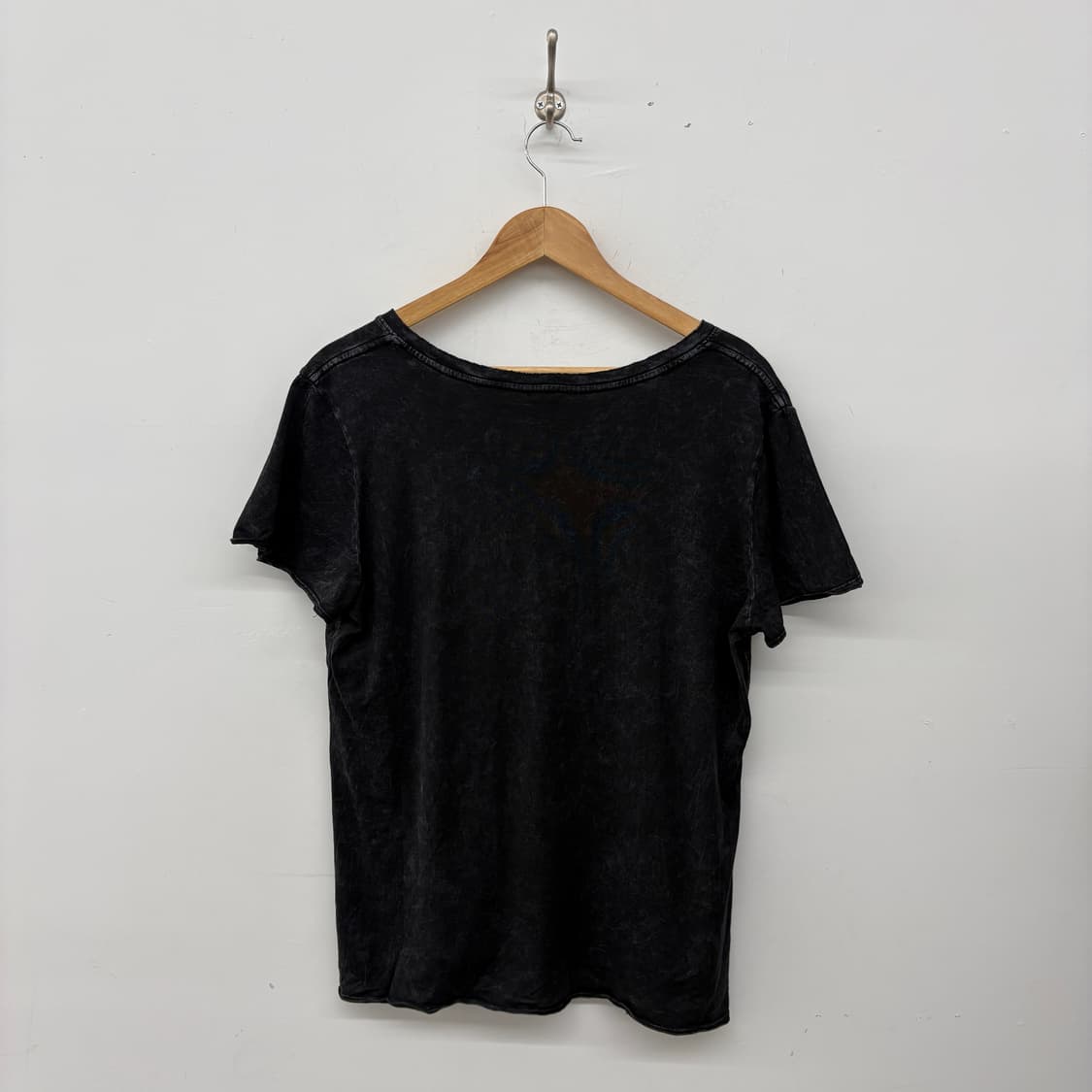 할리데이비슨 블랙 빈티지 반팔 티셔츠 여성 L 상품이미지3