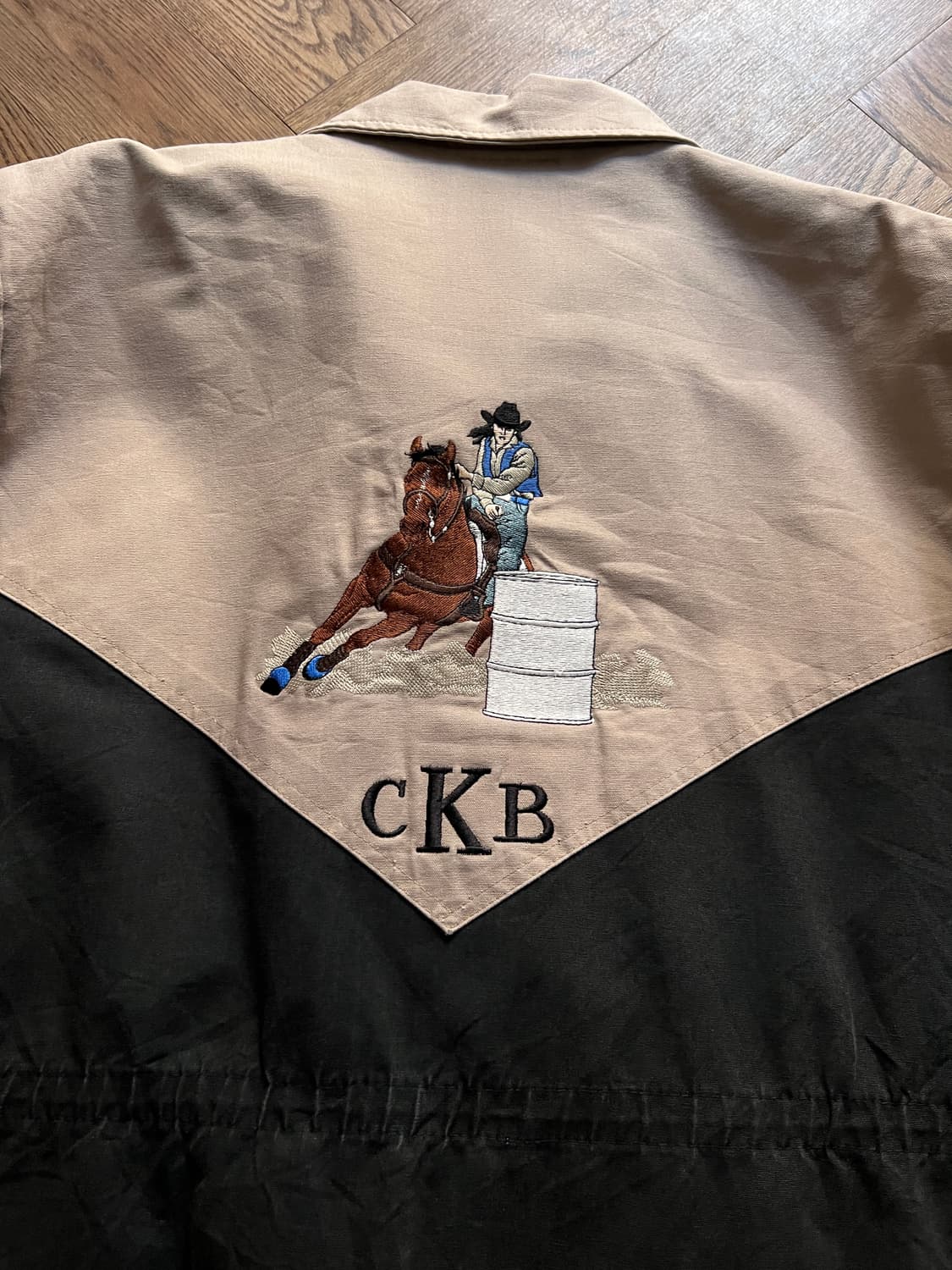 [XL]80's Made in USA 요크 캔버스 블랭킷 워크자켓 상품이미지8