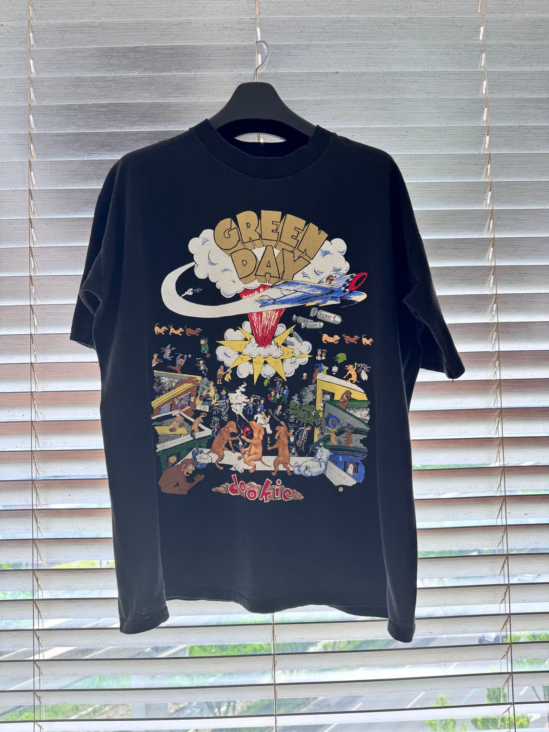 [XL] 90s 그린데이 Dookie 빈티지 밴드티 상품이미지1