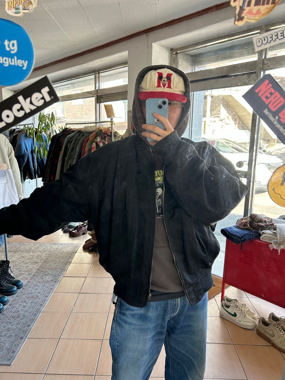 88FW 이세이미야케 스태프 봄버자켓 상품이미지9