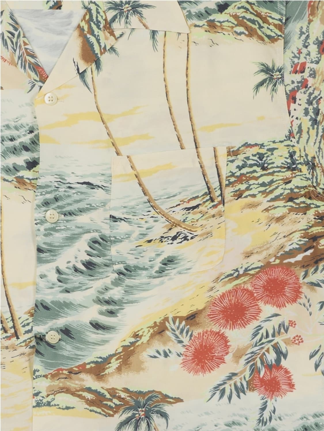 orslow Hawaiian Shirt Ecru 3 상품이미지4