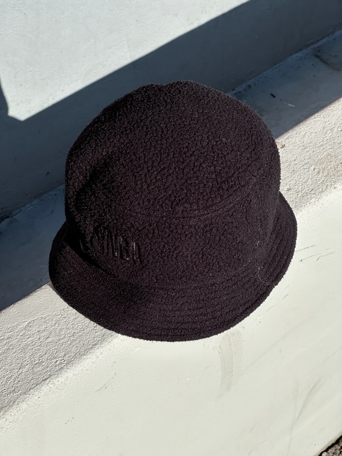 [S] NBA 엔비에이 로고 플리스 버킷햇 모자 상품이미지2