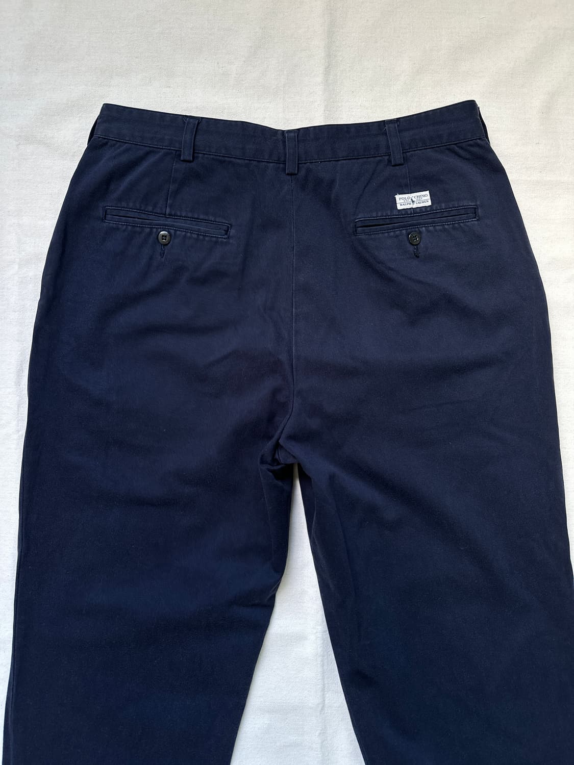 폴로 랄프로렌 앤드류 투턱 치노 팬츠 네이비 33 상품이미지6