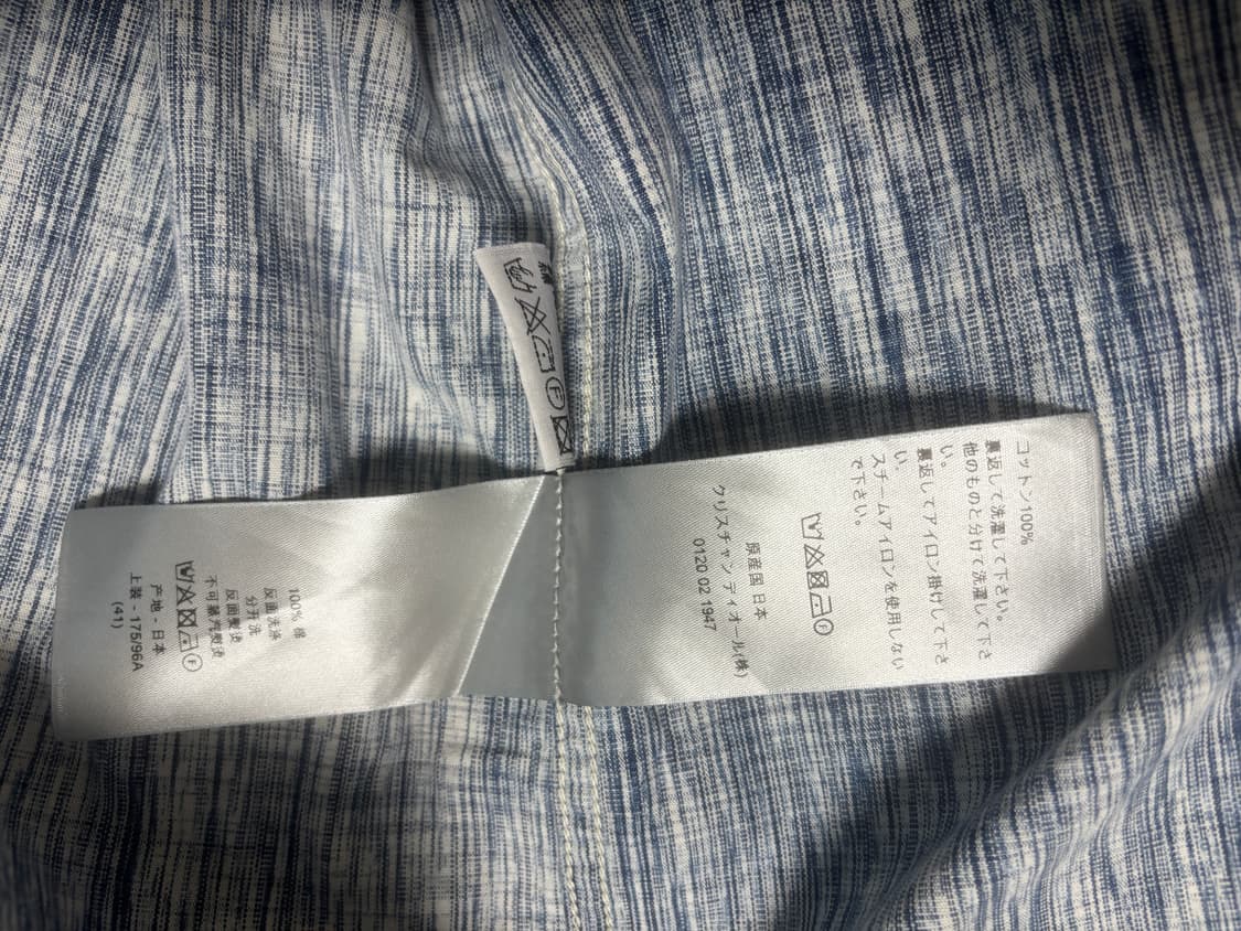 [41]디올 오블리크 카스리 데님 오버셔츠 상품이미지4