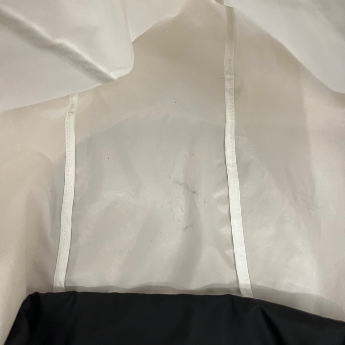 [정품/M] 나이키 바람막이 자켓 블랙 화이트 b17 상품이미지7