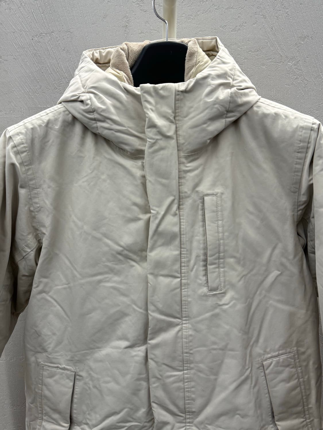 노스페이스 베이지 구스 패딩 90 상품이미지3