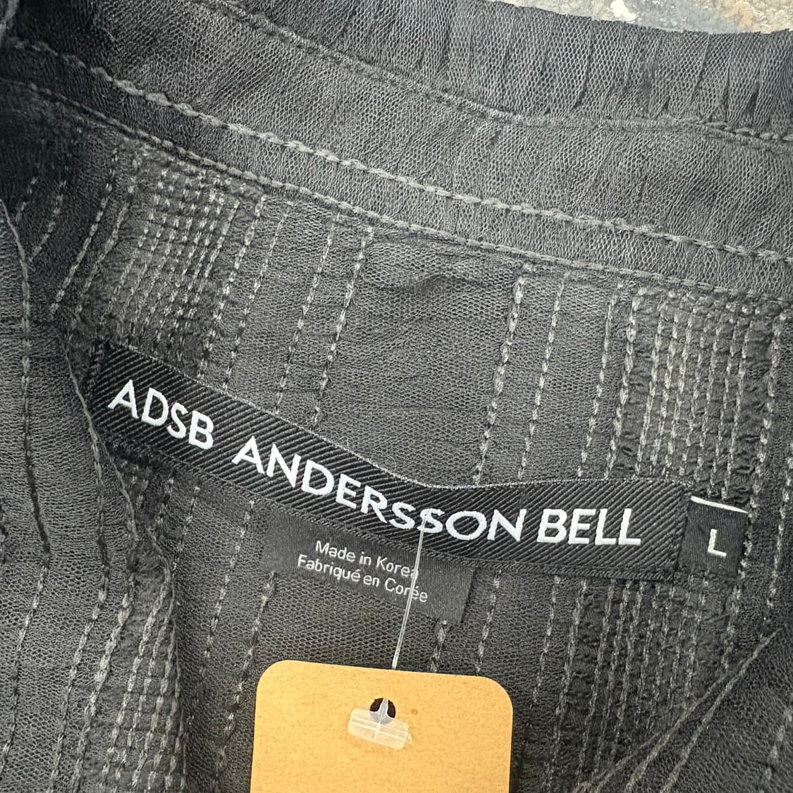 (100)앤더슨벨파브리어시어자켓 상품이미지4