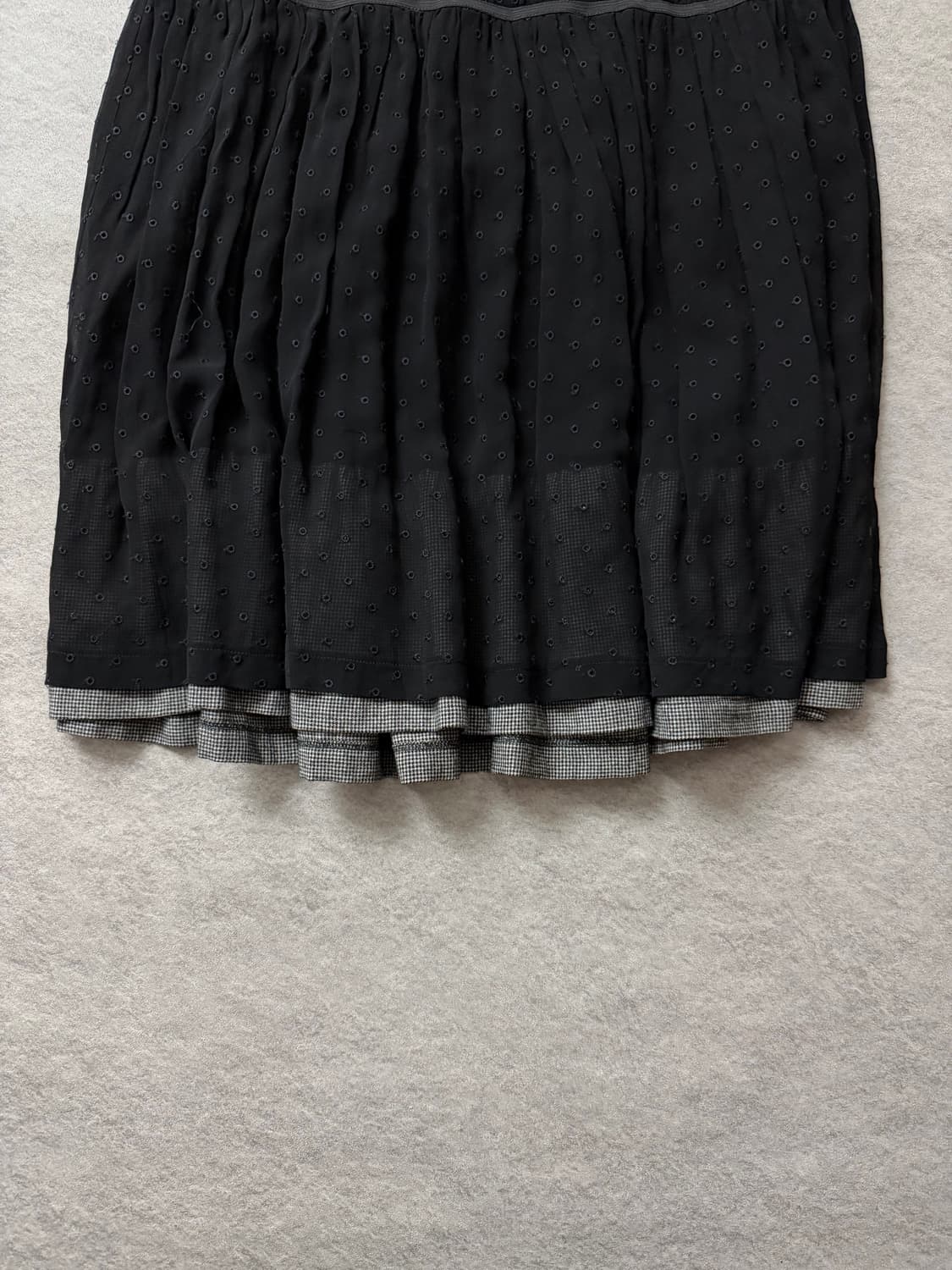 꼼데가르송 트리콧 스커트 상품이미지5