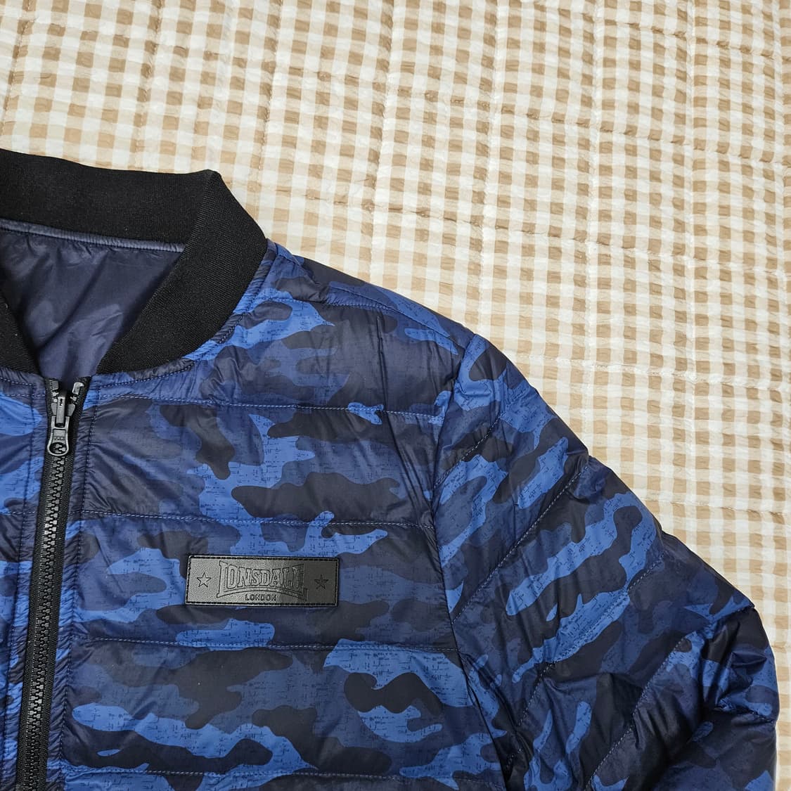 론즈데일 오리털 경량패딩 양면자켓 남자100 상품이미지3