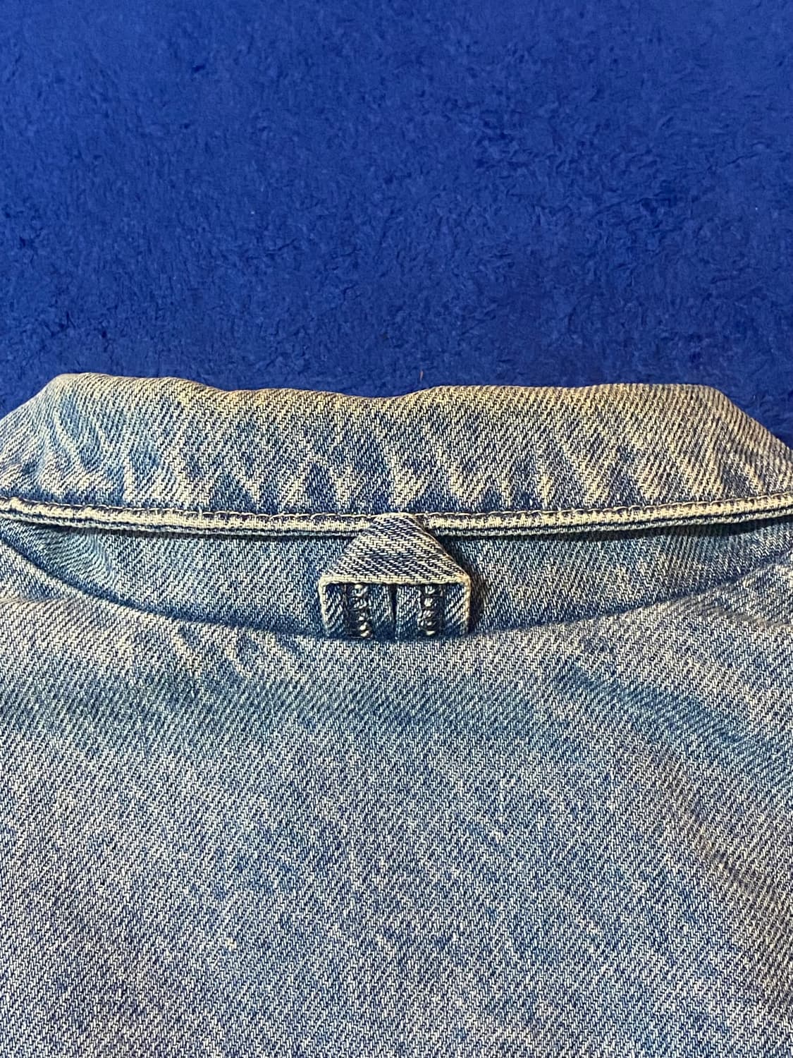 90's Carhartt 빈티지 칼하트 블랭킷 라이너 데님 트러커 재킷 상품이미지7