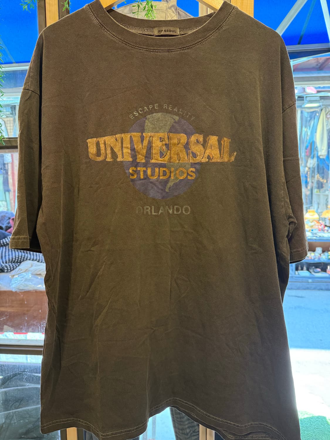 피피서울 유니버셜 스튜디오 반팔 티셔츠  상품이미지1