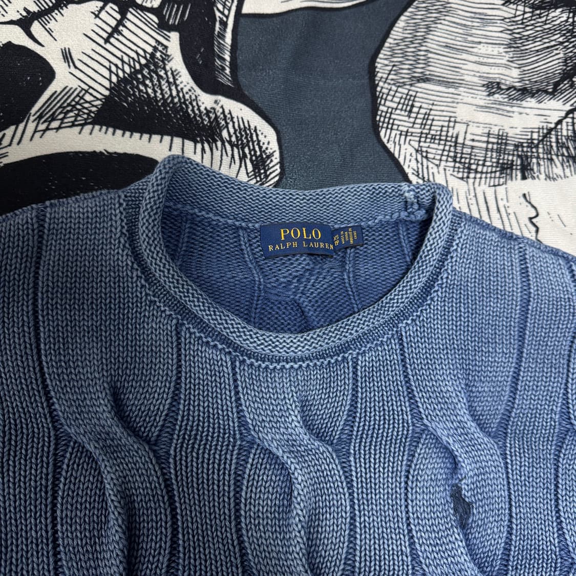 폴로랄프로렌 피그먼트 니트 여성 xs사이즈 상품이미지2