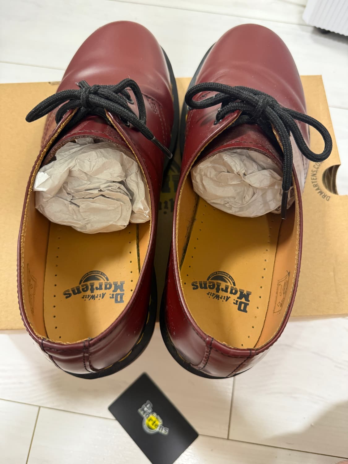 닥터마틴 1461 체리레드 270 판매 상품이미지4