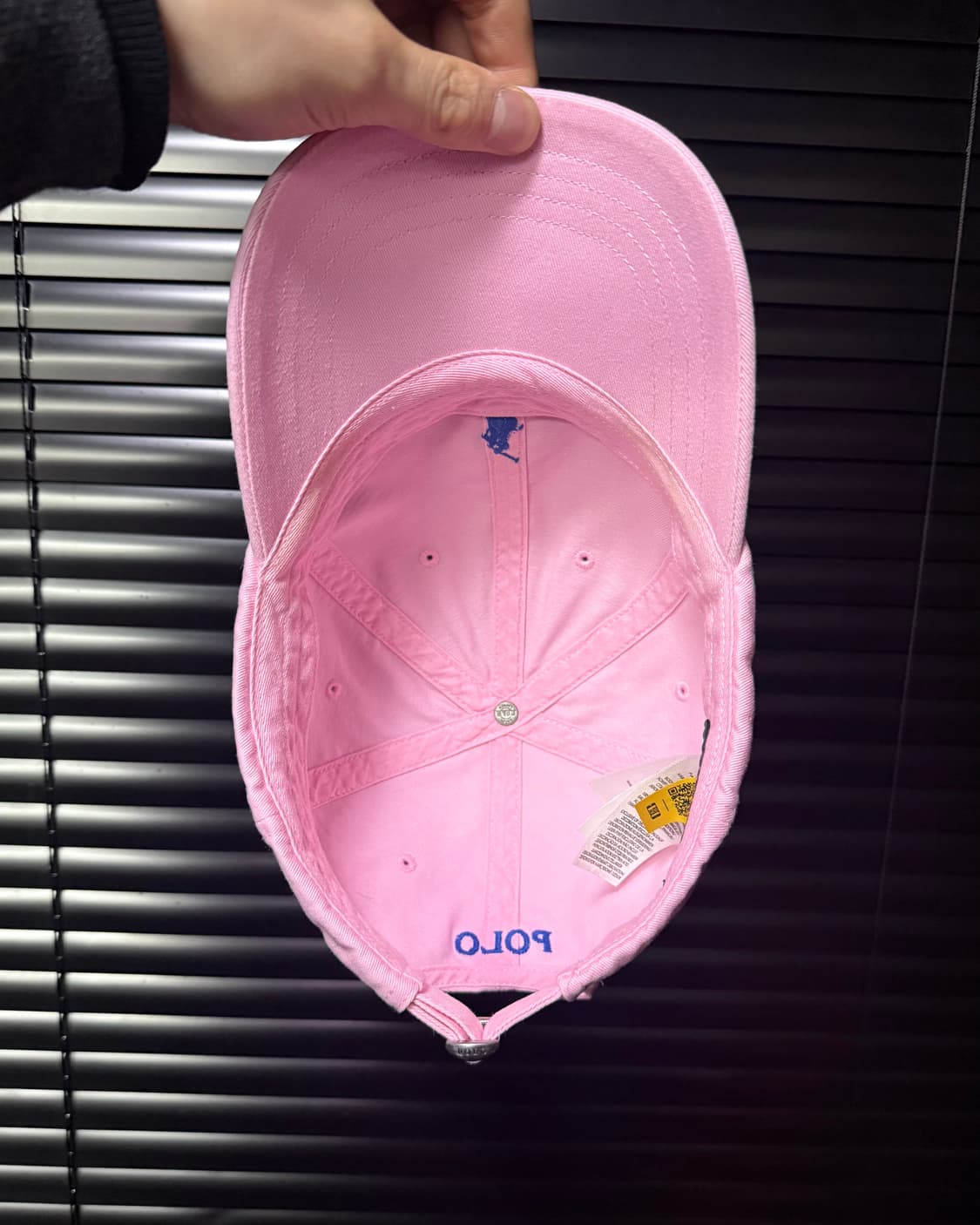 폴로 랄프로렌 핑크 포니 볼캡 모자 코튼 면 로고 시그니처 하늘색 클래식 상품이미지5