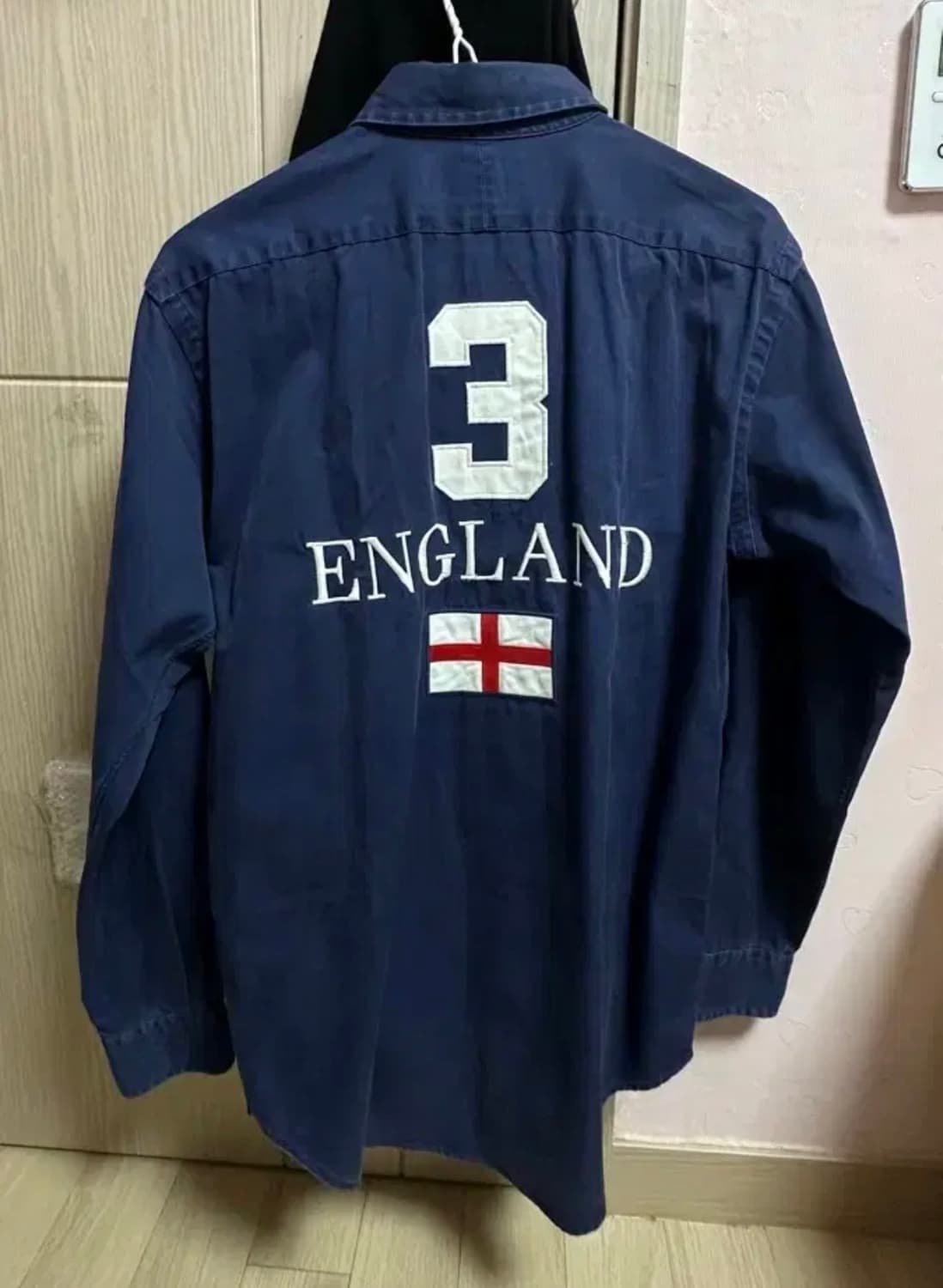 폴로 랄프로렌 빅포니 잉글랜드 브리튼 영국 셔츠 네이비  상품이미지5